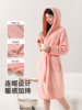 Light Rain Women's Bathrobe-Style Winter Thickened Hooded Bath Towel Can Be Worn as a Wrap, More Absorbent Than Pure Cotton, Quick-Drying, Suitable for All Seasons