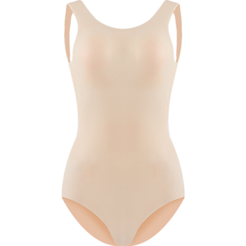Ivita Silicone Butt-Lifting Underwear Peach-Shaped Buttocks Enhancing Sexy Deep V Backless One-Piece Swimsuit for Hot Springs
