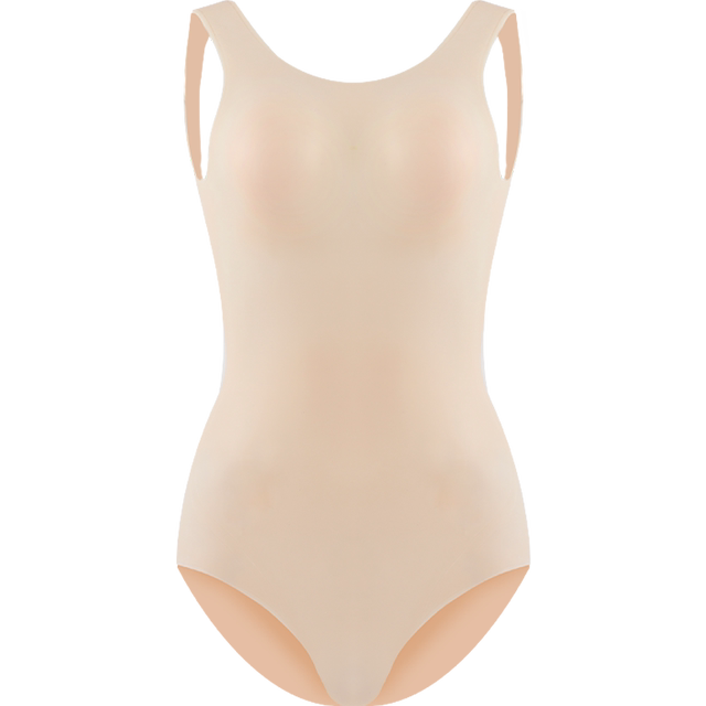 Silicone hip lifting panties, peach buttocks, sexy deep V backless one-piece swimsuit for hot spring bathing