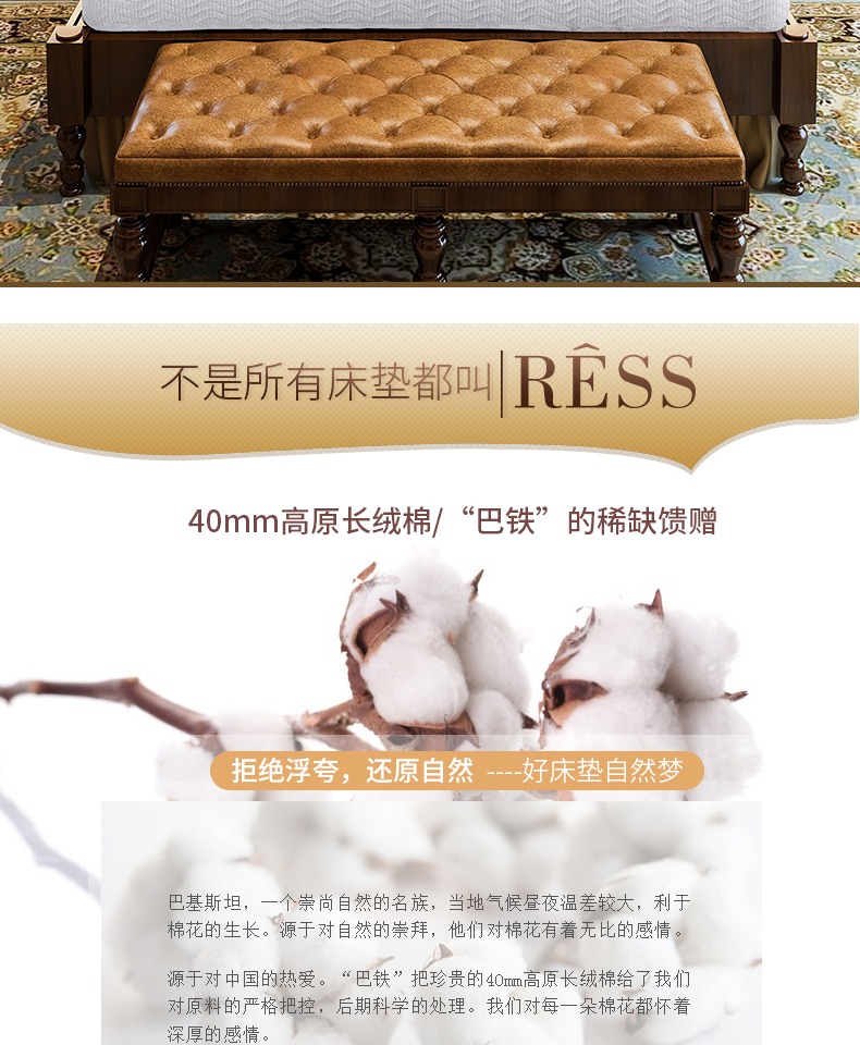LVC latex nệm lò xo Simmons 1,8 m 1.5m1.2 phần mat kép dừa cứng và mềm custom-made 20cm dày - Nệm nệm 1m