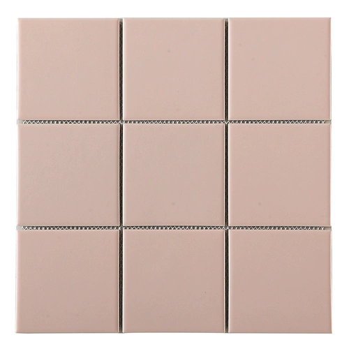 好有米 Jiugongge розовая керамическая мозаичная фоновая настенная плитка плитка плитка настенная плитка на стенах