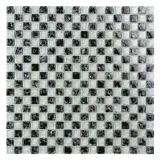 好有米 Маленькие частицы черного льда, треснувшая стеклянная мозаика, фоновая настенная плитка, КТВ, украшение для ванной комнаты