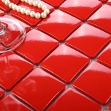 好有米 Северная стиль красная плитка мозаика для ванной комнаты фоновая настенная плитка плитка настенная плитка