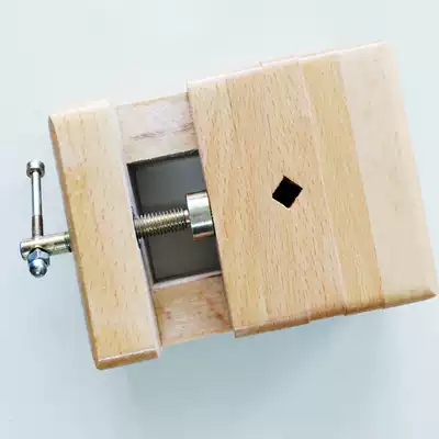 Printing bed screw-in large beech 12X8 5X5cm Fuxi education seal cutting practice tool