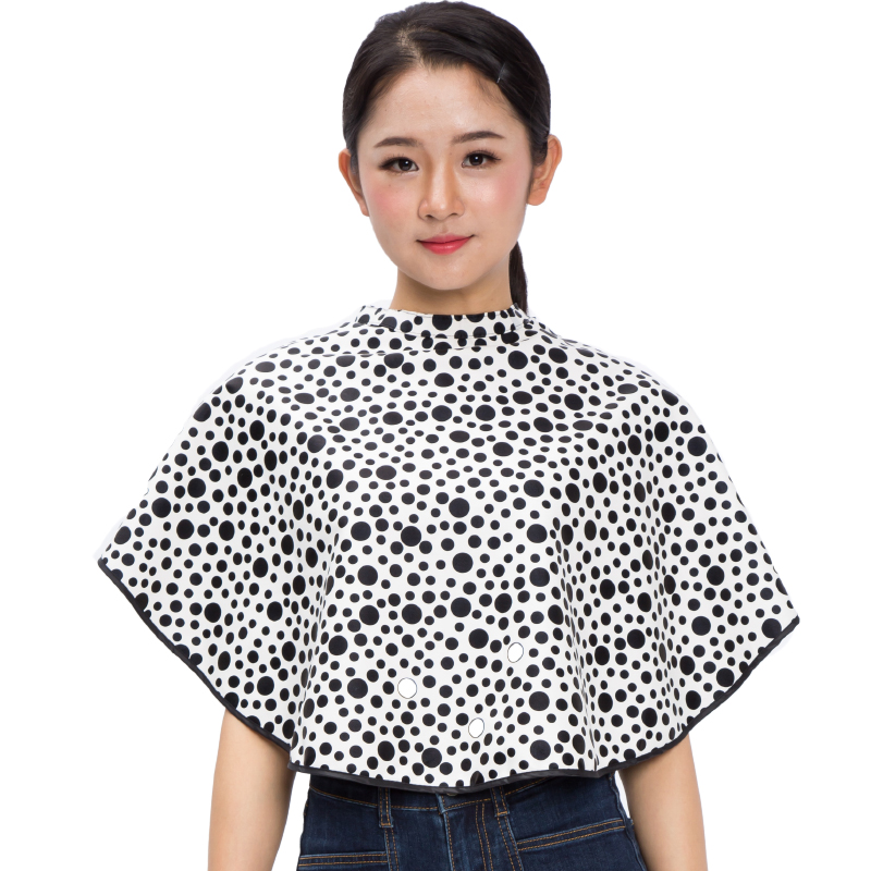 Haircut hair cutting hair and waterproof cloth cover shoulder washing hair