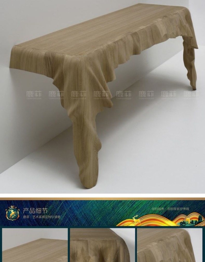 Lufei đồ nội thất tùy chỉnh tư nhân tân cổ điển hậu hiện đại sáng tạo bàn hiên - Bàn / Bàn bàn ăn gỗ