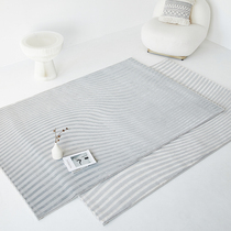 Modern Nordic Advanced Grey Modern Minimalist Original Line Living Room Carpet Silver Grey Book Room Bedroom Bedside Blanket
