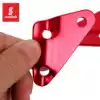 Outdoor tent accessories thickened rope stop buckle Aluminum alloy triangle adjustment rope buckle windproof rope adjustment buckle