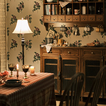 North American town American style solid wood storage cabinet retro home multifunctional living room dining room dining side disposal