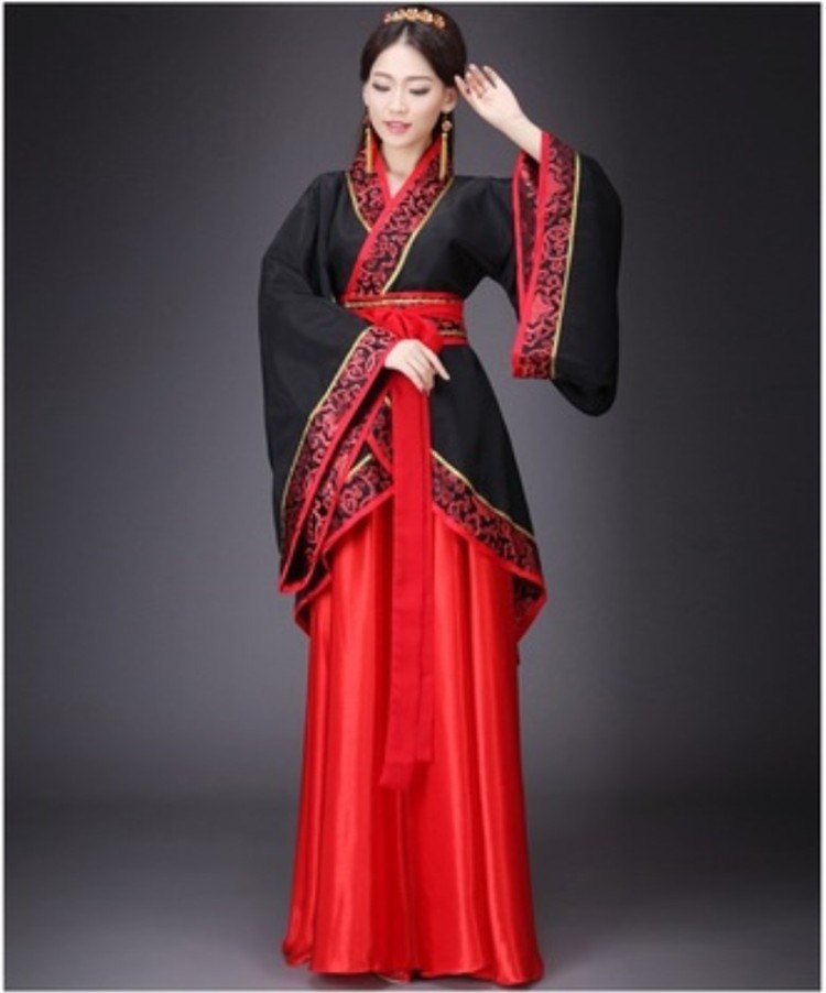 Kiểu Trung Quốc Trung Quốc Han đám cưới váy gió của Trung Quốc vài chiếc váy cưới dressred đỏ cổ váy kẻ bắt nạt cũ gió chàng trai trẻ được cải thiện chiếc váy cưới