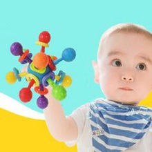 婴儿手抓球玩具牙胶球益智触觉球