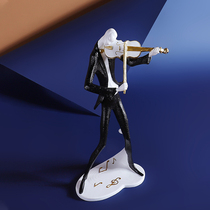 Simple creative musician ornaments modern home living room TV cabinet desktop decorations character decoration