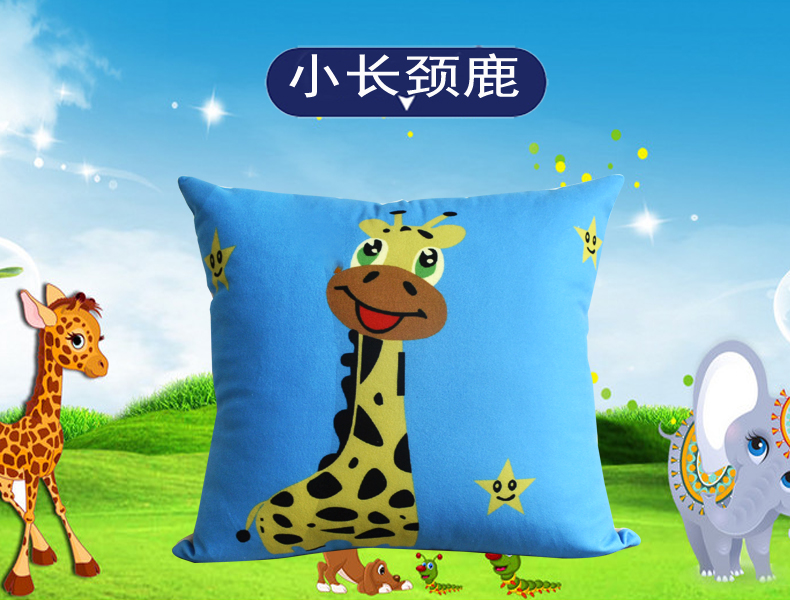 Dễ thương phim hoạt hình gối gối sofa văn phòng gối gối tựa lưng đệm gối vỏ gối gối để ghế gỗ