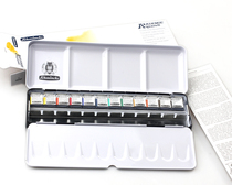 Germany Schmink solid watercolor paint college grade 12 color 24 color half block full block solid watercolor paint