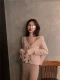 Phụ nữ mùa thu 2018 mới sang trọng áo len dài tay retro Áo len cổ chữ V ngắn áo len lỏng lẻo