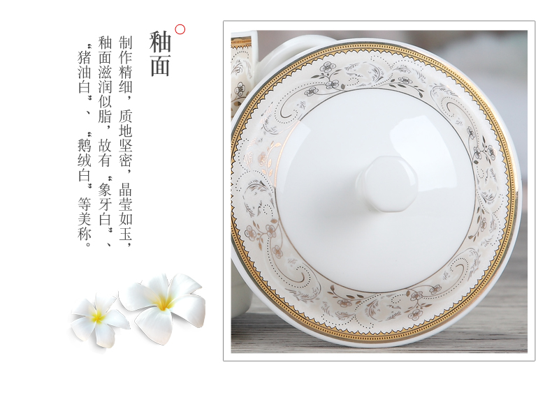 Jingdezhen ceramic cups with cover ipads China small water blue and white porcelain cup gift mugs custom office meeting