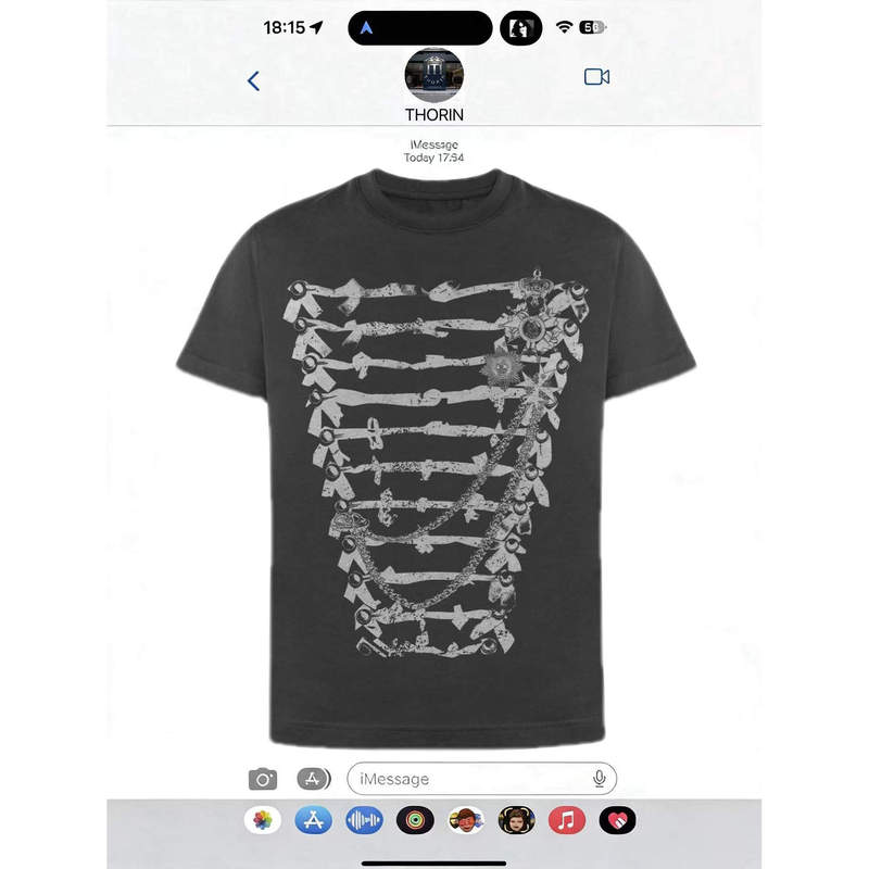 Original American Retro Punk Style Court Print Pattern T-Shirt for Men, Summer Small Neckline, Regular Shoulder Short Sleeves Original American Retro Punk Style Court Print Pattern T-Shirt for Men, Summer Small Neckline, Regular Shoulder Short Sleeves