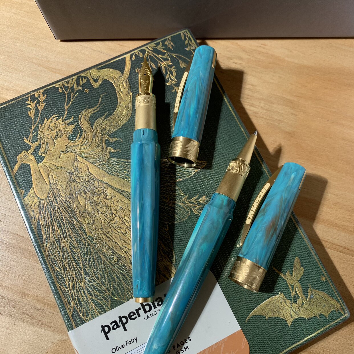 Ручка перьевая 国内现货 visconti mirage海市蜃楼 古希腊神话系列雅典娜 钢笔