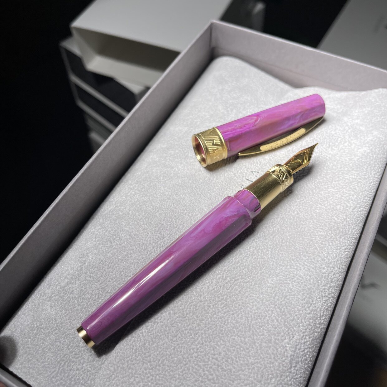 Ручка перьевая 国内现货 visconti mirage海市蜃楼 古希腊神话系列雅典娜 钢笔