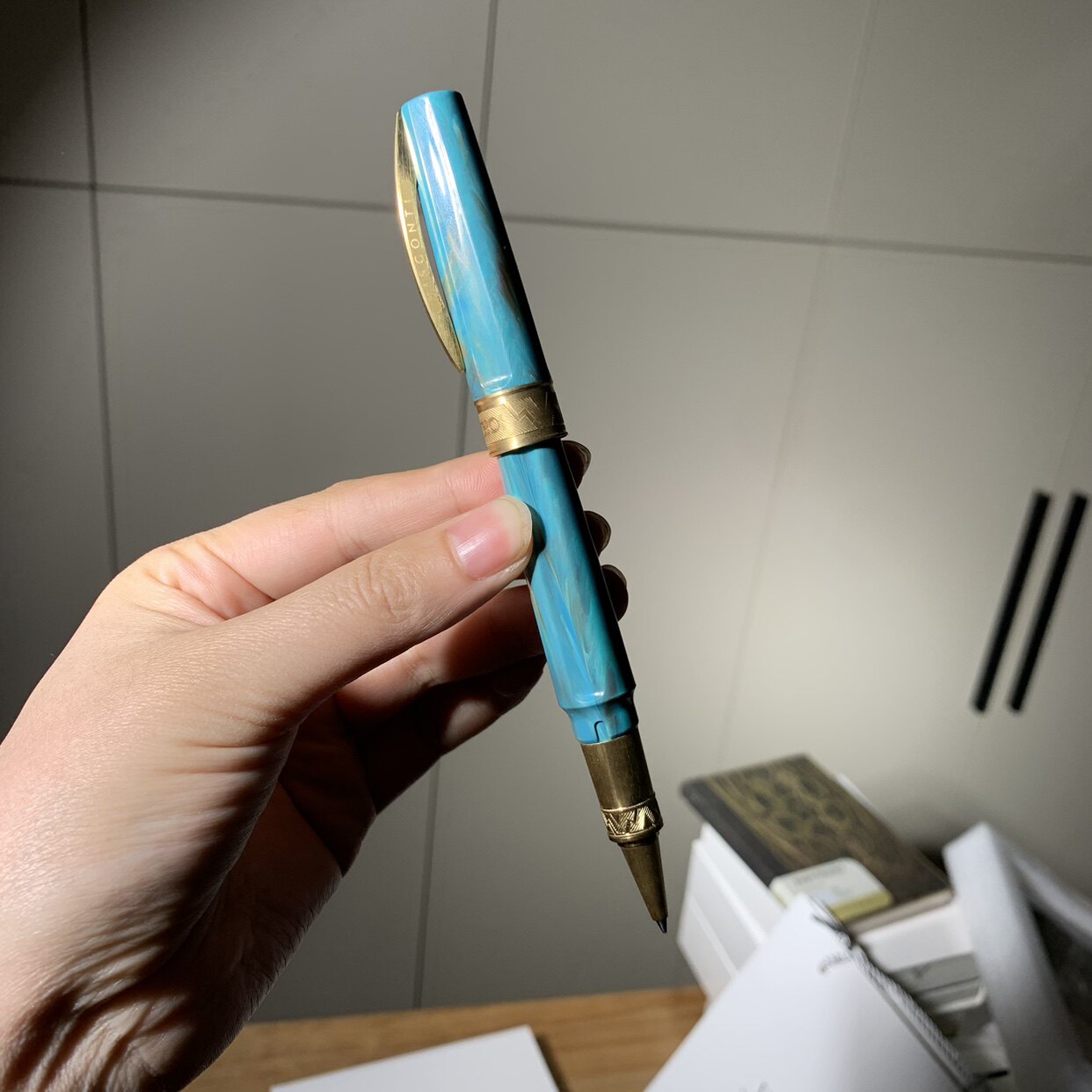 Ручка перьевая 国内现货 visconti mirage海市蜃楼 古希腊神话系列雅典娜 钢笔