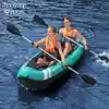Bestway65052 Rafting rubber boat Double kayak Canoe two-person boat with paddle air pump