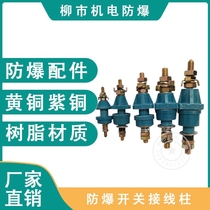 Explosion-proof switch terminal mine switch accessories JF5 JF4 JF6 JF8 JF10 brass 80A 60A