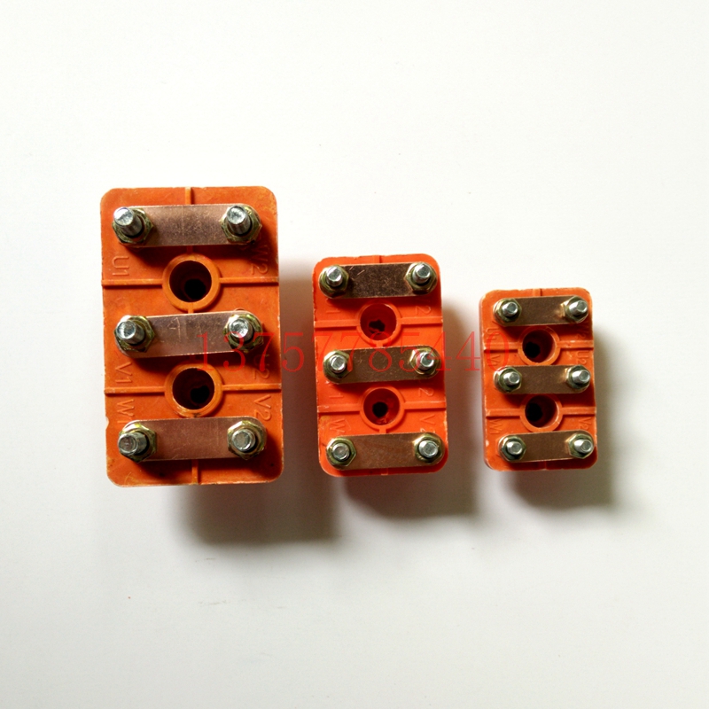 Y80-90 single-phase motor terminal column Pure copper tablet motor terminal 0 55 0 75 1 1 1 5KW