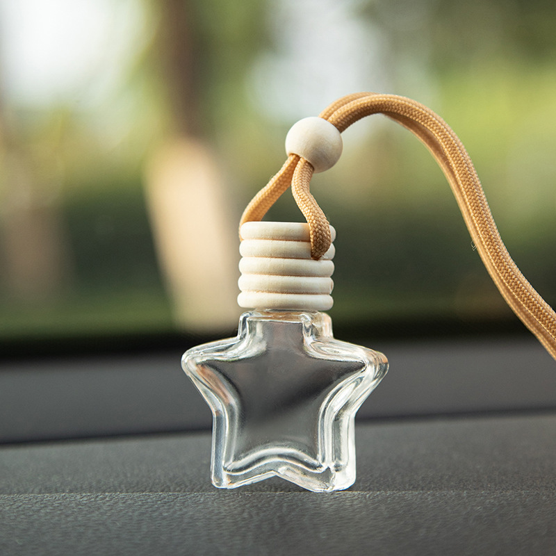 High-End DIY Car Air Freshener Bottle Empty Bottle for Self-Filling Perfume, Can Be Used as a Sand Bottle, Fetal Hair Collection Bottle, Storage Bottle