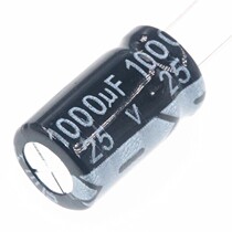 LCD power board capacitor 25V1000UF 1000UF 25V capacitor high quality electrolytic capacitor 10 × 17