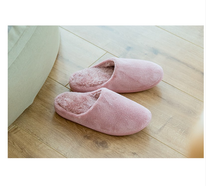 Ấm áp mùa đông trượt chân có mùi kích thước lớn của nam giới bông dép đi trong nhà dép massage nhà trong nhà với mùa đông sang trọng - Trang chủ dép mang trong nhà cute