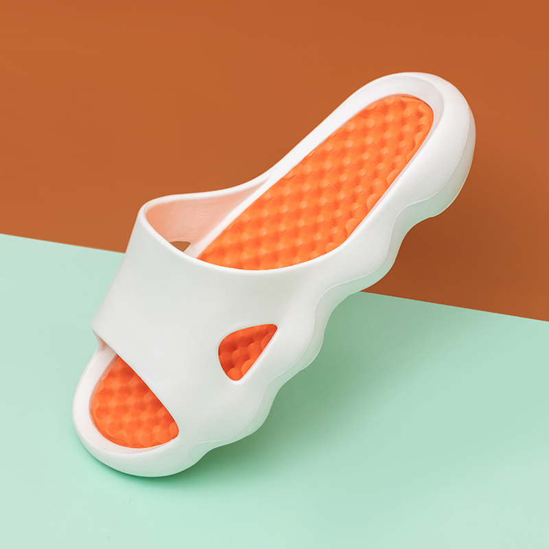 Whitesummer female Thick bottom massage sole bottom acupoint Foot therapy take care of one's health Healthcare indoor Can be worn out sandals  household non-slip