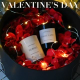 敖世 Светодиодная маленькая лампа украшения творческая подарочная коробка для девочки комната спальня медная линия свеча чашка