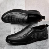 Босоножки, нескользящие модные тапочки в стиле Crocs, лето 2025 года, мягкая подошва, из натуральной кожи