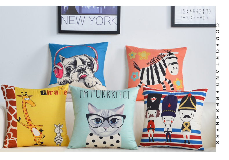 Cartoon sofa giường đệm gối văn phòng gối xe eo đệm tựa lưng thắt lưng gối bìa lõi - Trở lại đệm / Bolsters gối tựa lưng cao su non
