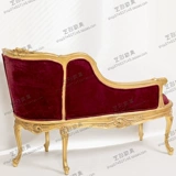 Бордовая ткань из натурального дерева для гостиной, диван, в американском стиле