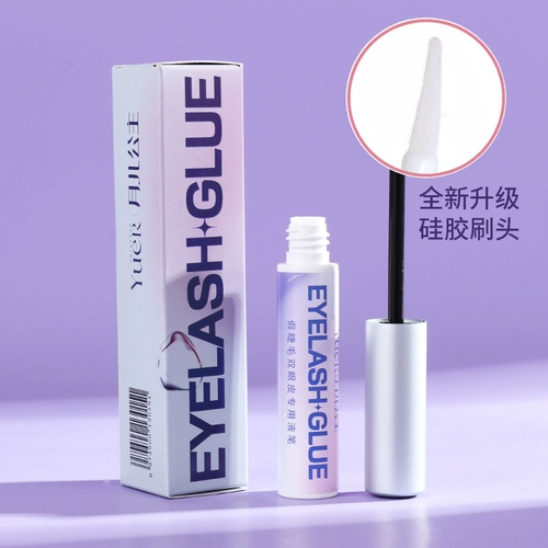 月儿公主 Водостойкие гипоаллергенные накладные ресницы, клей для создания двойных век, супер липкие, долговременный эффект, не оставляет следов, не вызывает раздражения, быстрое высыхание