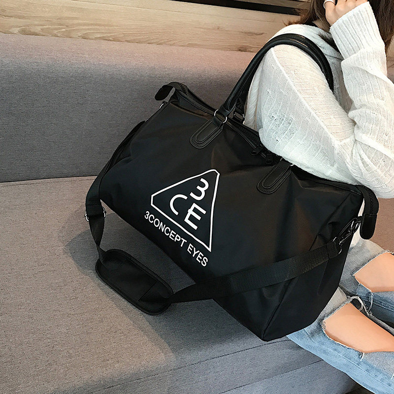 Travel bag female short-distance fashion lightweight large-capacity portable travel bag yoga fitness go out portable small luggage bag