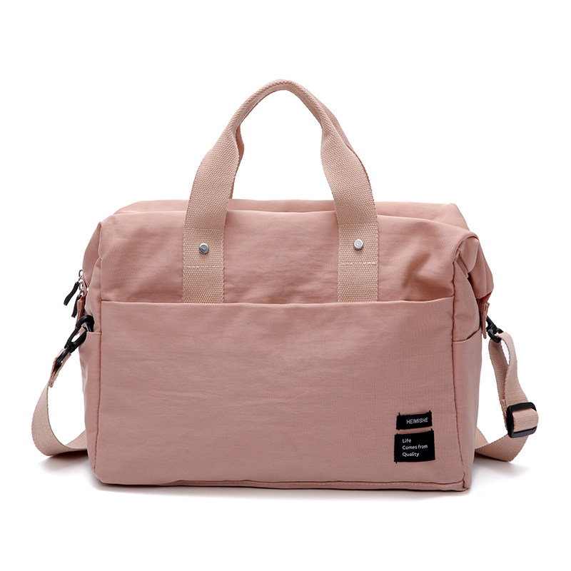 Travel bag women's small short-distance portable outing travel light canvas business travel luggage bag men's computer storage bag - Taobao