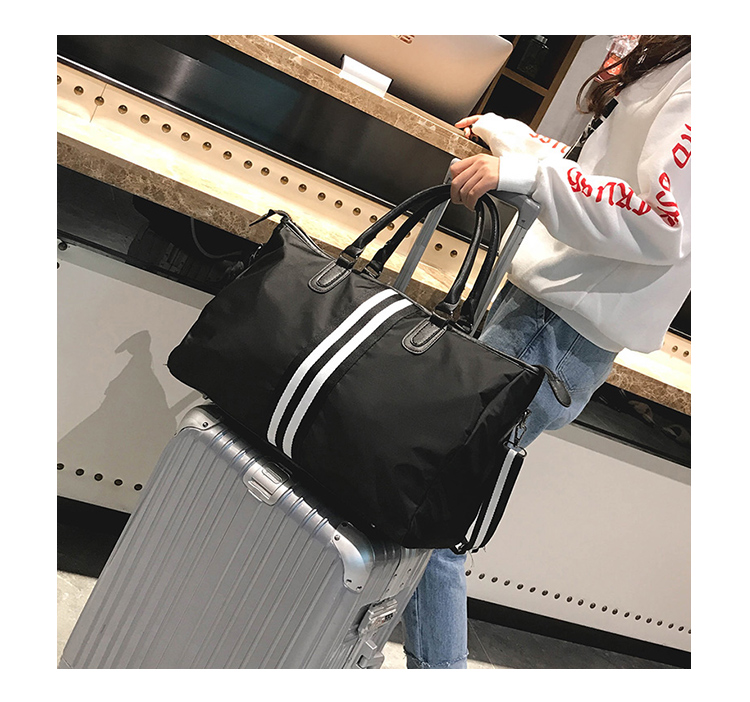Túi du lịch khoảng cách ngắn nữ túi thể thao túi du lịch túi nylon Túi thể dục túi Oxford túi thể thao công suất lớn túi hành lý xách tay vali keo du lich