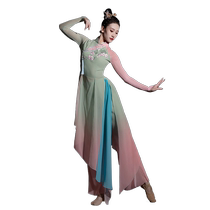 Light make-up and heavy dance costumes for women classical dance costumes Chinese style yangko group fan and umbrella dance elegant art test new style