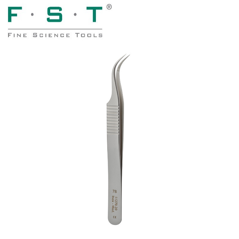 FST镊子11270-20 FST by Dumont  Dumont镊子#7B 显微解剖镊子