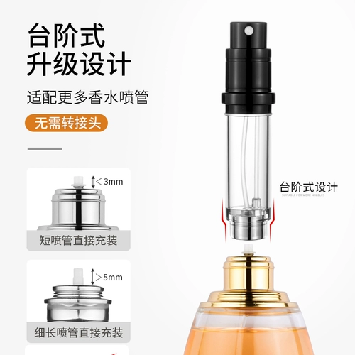 Духи, герметическая тара, портативная дизайнерская элитная матовая бутылка, пробник, 5 мл, полупрозрачная растушевка