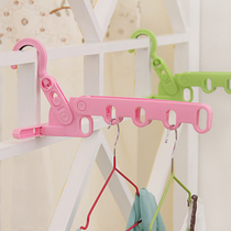 Outdoor Travel multifunctional portable drying rack travel travel non-slip hanger adhesive hook overseas travel home