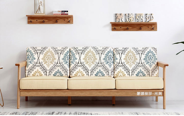 Sofa gỗ rắn tùy chỉnh 笠 bao gồm tất cả vải bao gồm hiện đại đơn giản phổ quát bọt biển đệm sofa - Ghế đệm / đệm Sofa nệm ngồi