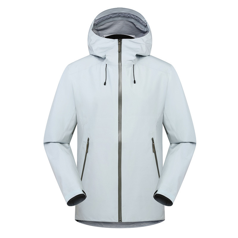 Taizhou Bird-Style Hard-Shell Single-Layer Jacket Lt for Men and Women, High-End Windproof and Fully Waterproof Spring and Autumn Jacket
