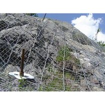 SNS flexible active and passive protective net blocking stone network disaster control Diamond hexagonal GPS2 type can be installed