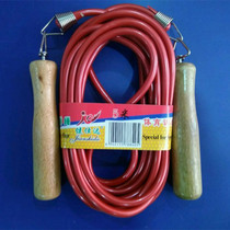 Special group skipping rope long skipping rope jumping big rope wooden handle cotton rubber skipping rope multi-person skipping rope