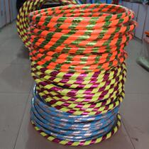 Childrens hula hoop high-strength bending force hula hoop two-color super bright Hula Hoop School kindergarten special
