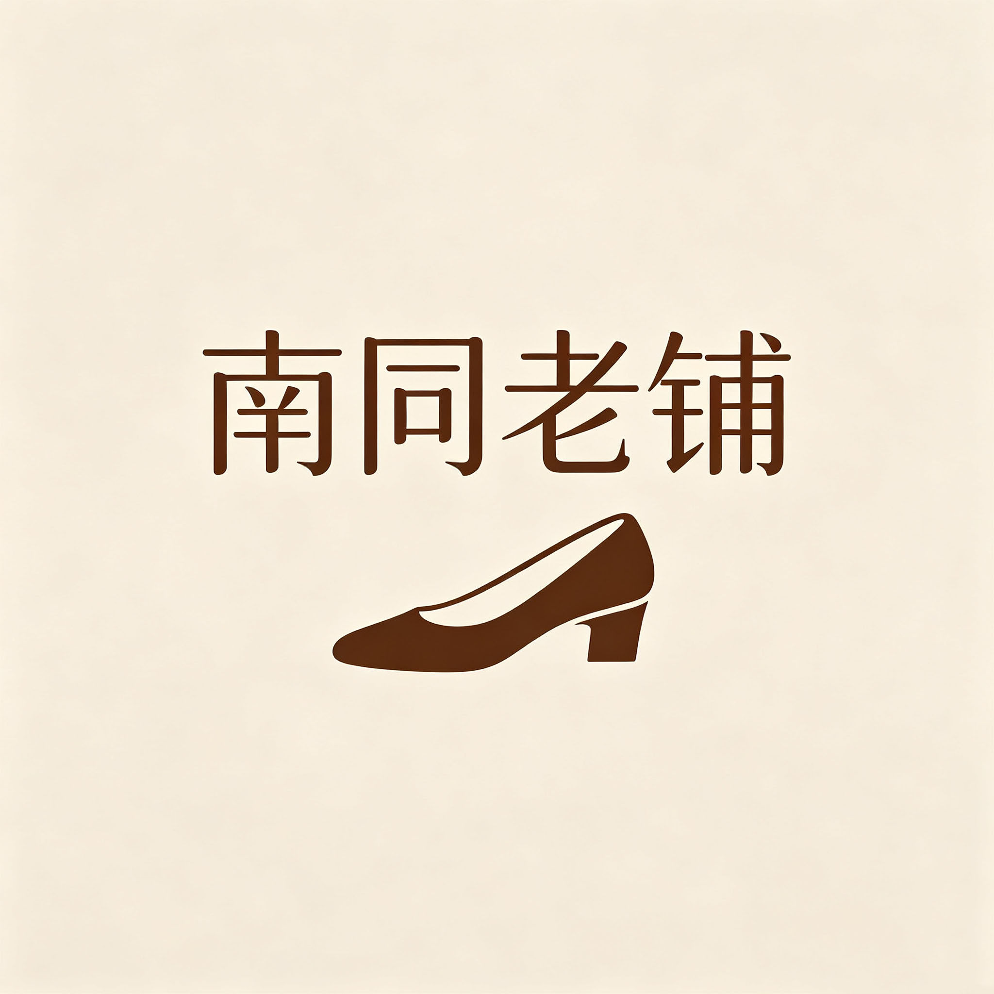 Nanton南同老铺手工女鞋的LOGO