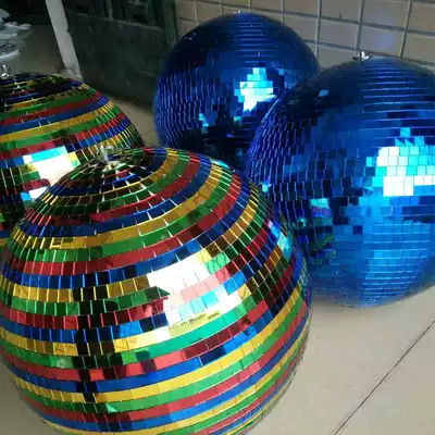 30CM mirror ball snowball glass ball reflective ball mirror ball room KTV bar Light Stage lighting